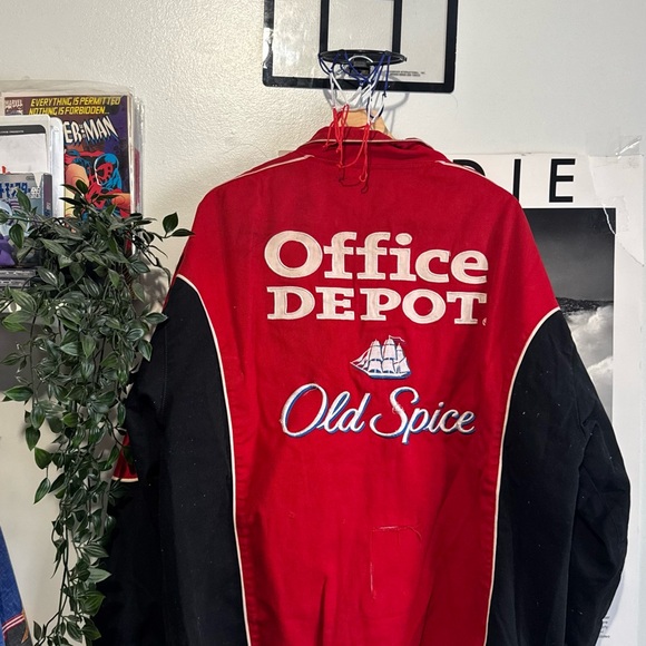Red Office Depot Racing Jacket - Picture 2 of 5